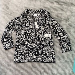 Anthropologie reversible cardigan small